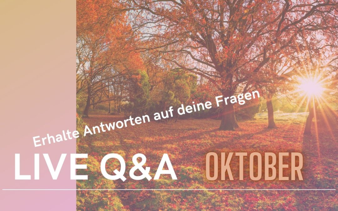 Live Q&A Oktober